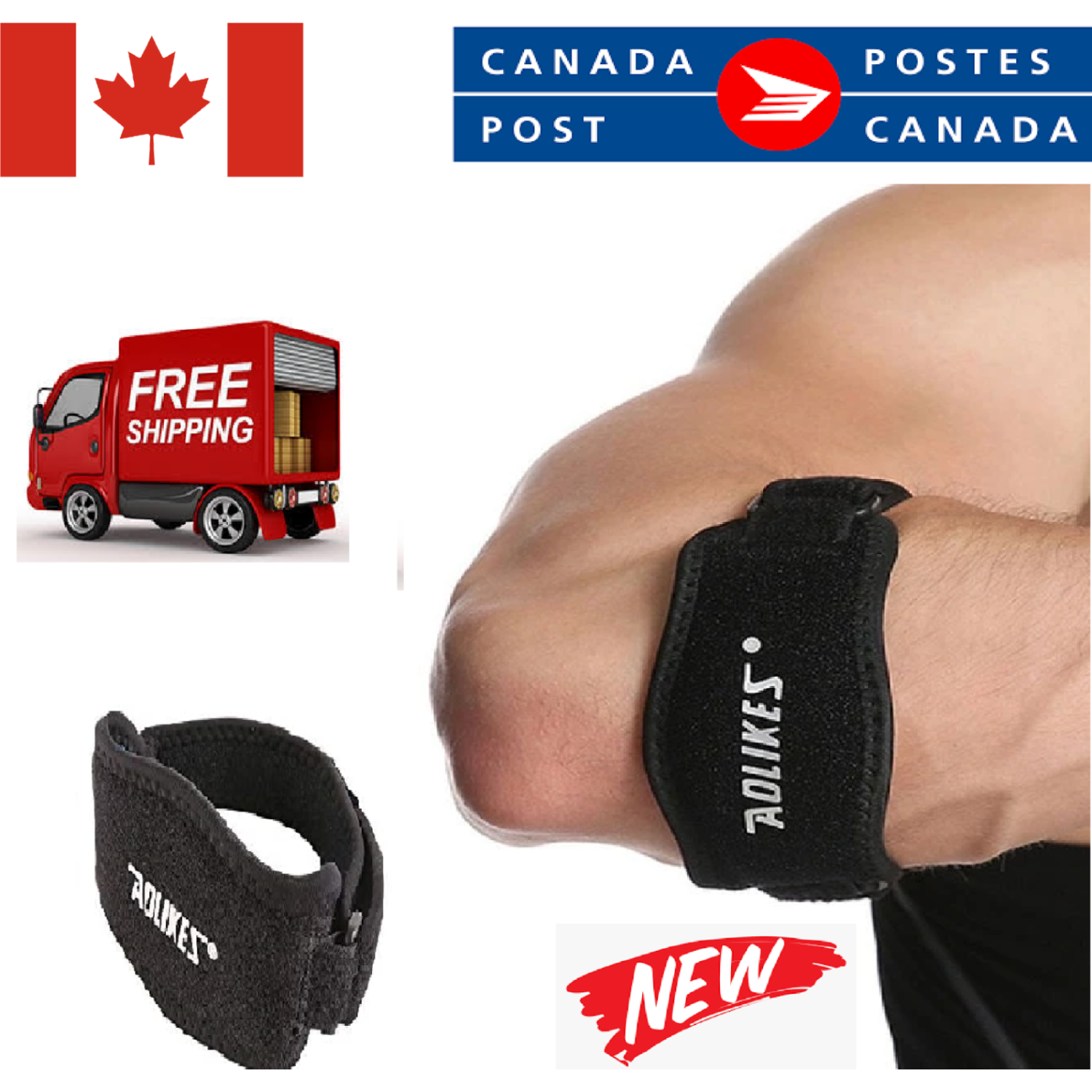 Breathable Elbow Brace Targeted Compression for Elbow Pain Gel Band Pain Relief