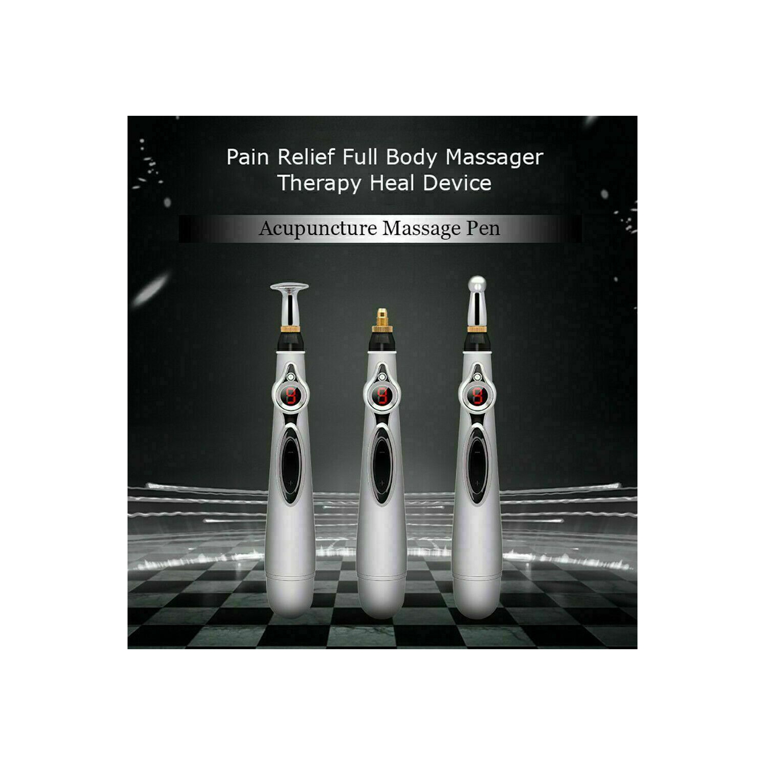 ELECTRONIC ACUPUNCTURE PEN MERIDIAN 5 MASSAGE HEAD PAIN THERAPY RELIEF GIFT
