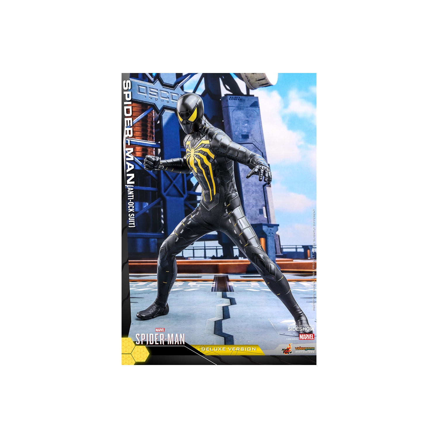 Spider-Man Video Game 12 Inch Action Figure 1/6 Scale - Spider-Man Deluxe Hot Toys 906796