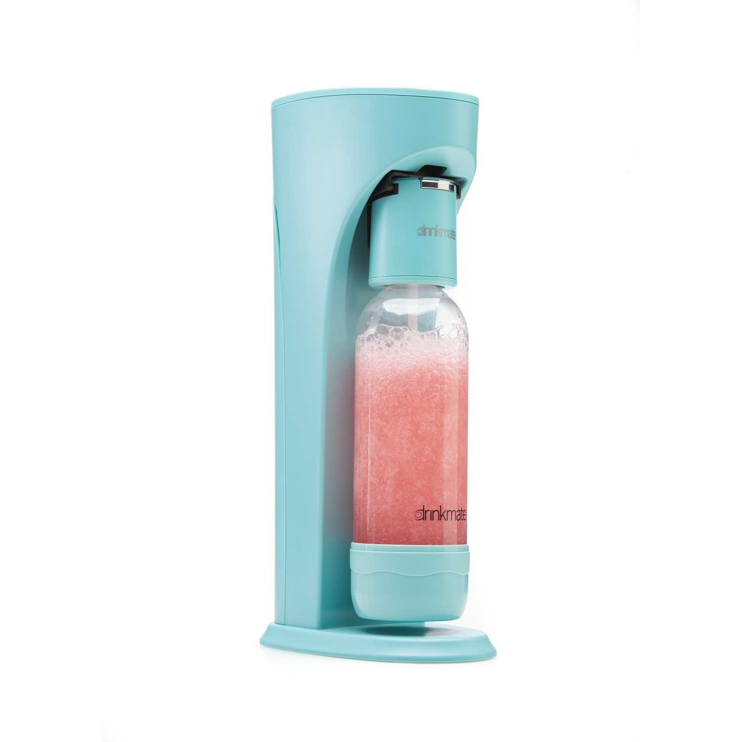 Drinkmate Soda Machine without CO2, Carbonates ANY Drink - Arctic Blue