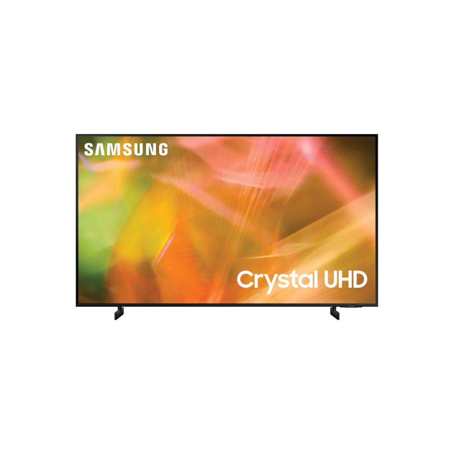 Refurbished (Good) - Samsung 55" Class 4K Crystal UHD (2160p) LED Smart TV with HDR (UN55AU8000)