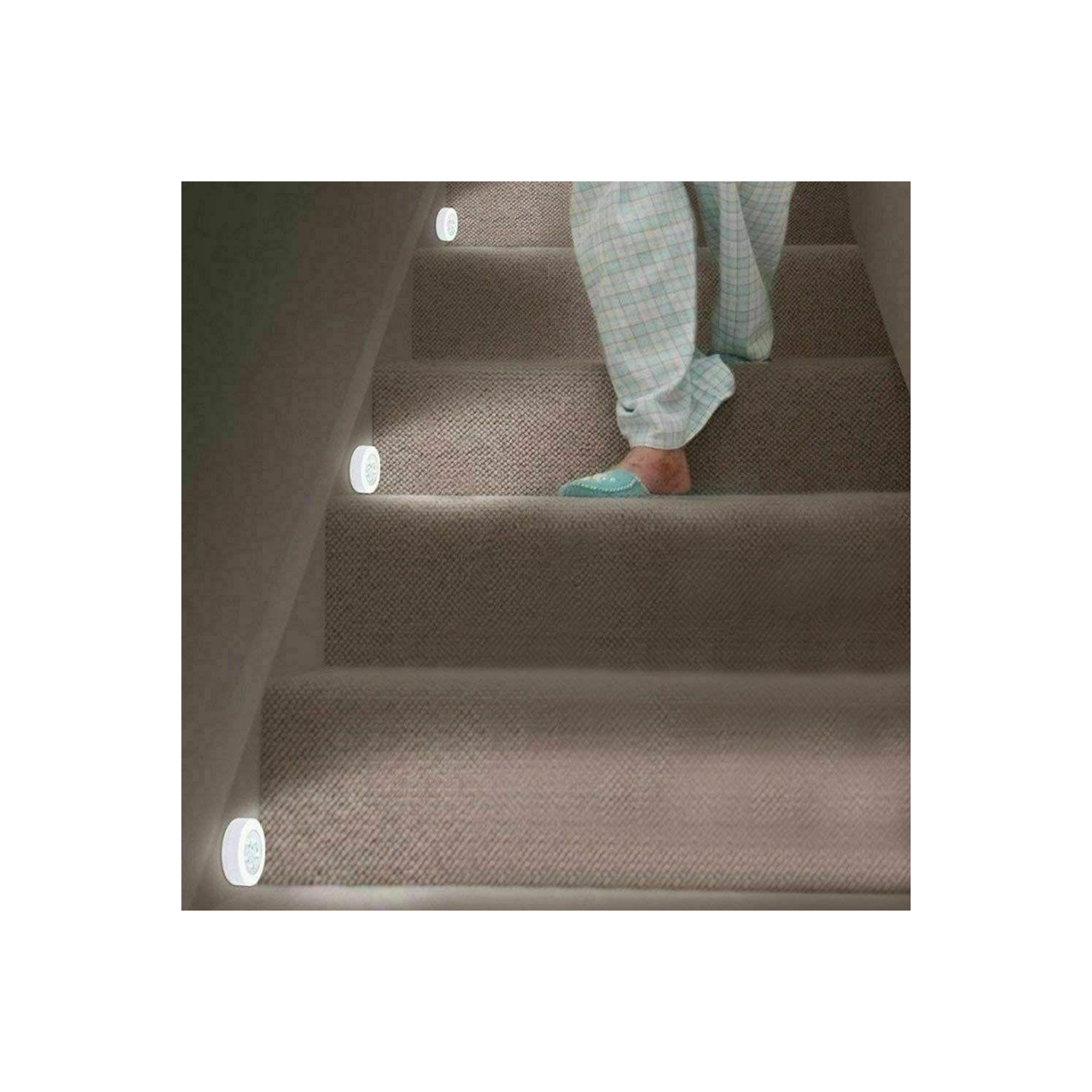 2PCS Motion Indoor Wall light with 6 LED Lights Inside Motion Sensor Night Light