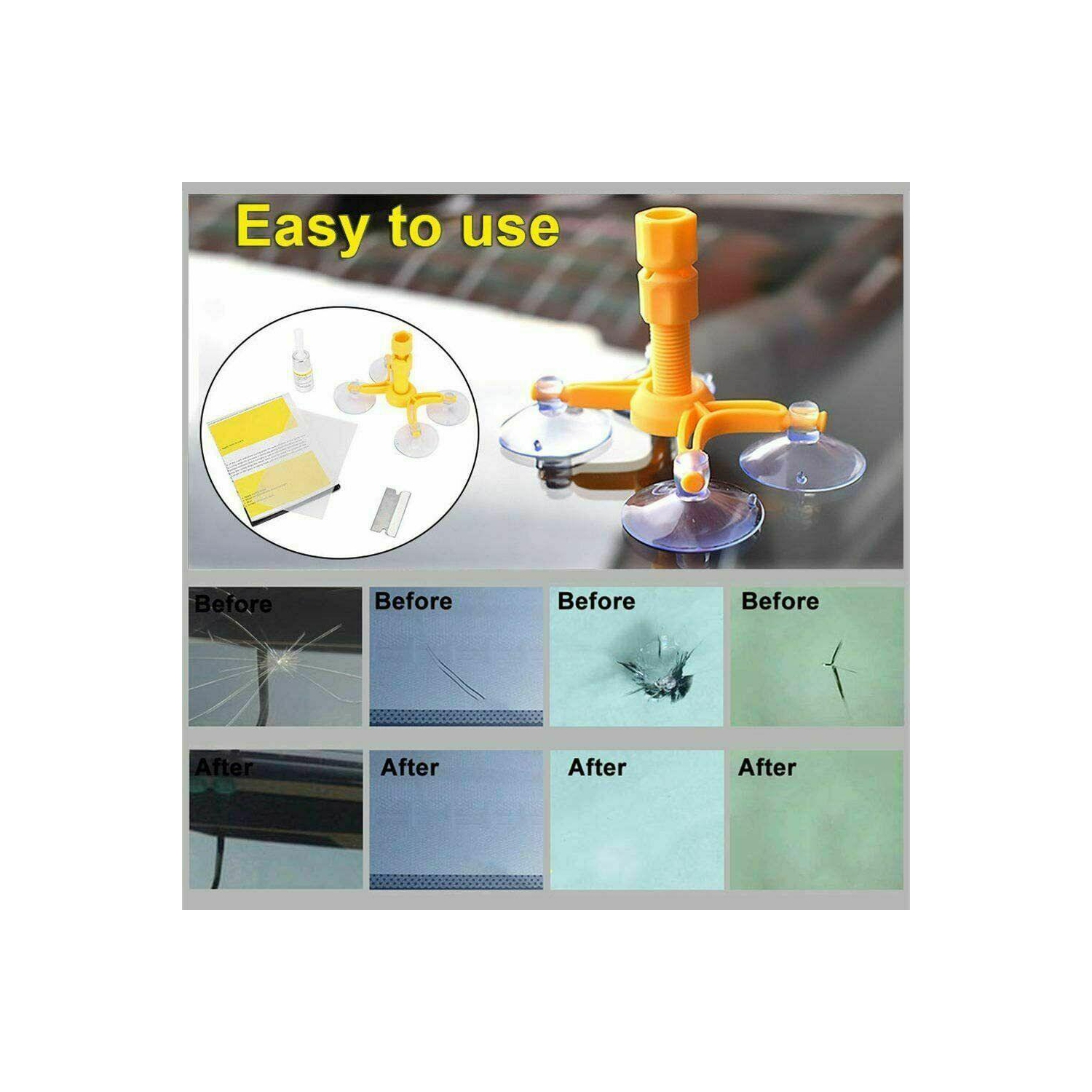 Automotive Glass Nano Repair Fluid Fix Car Windshield Resin Chip Window Crack