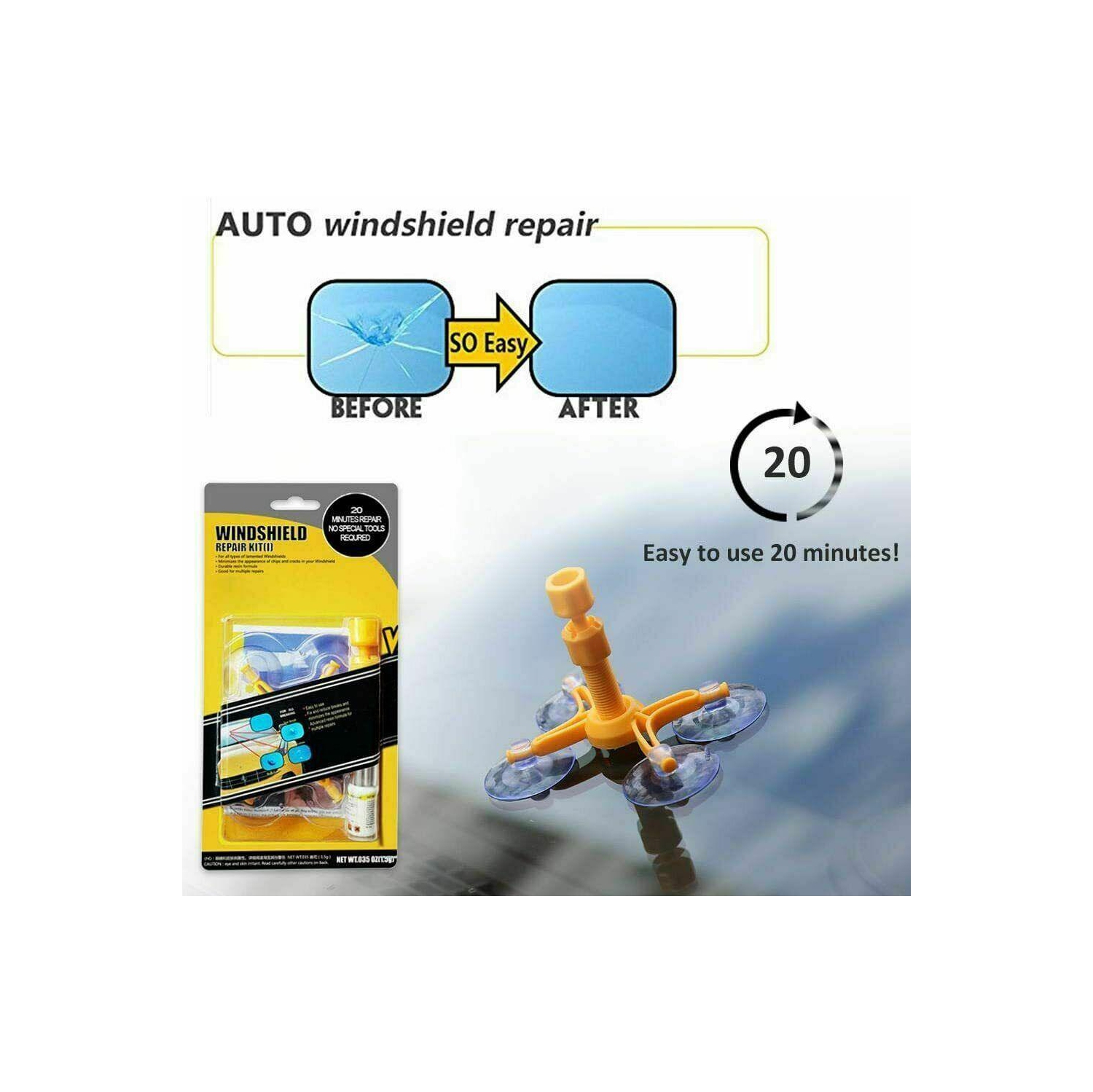 Automotive Glass Nano Repair Fluid Fix Car Windshield Resin Chip Window Crack