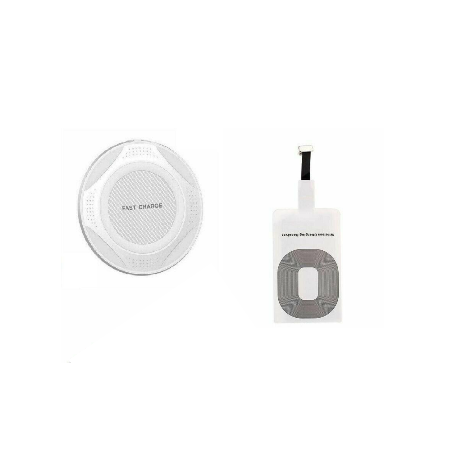 Qi Wireless Charger Charging Receiver Pad + Station for iPhone 5 5S 6 6S 7 PLUS
