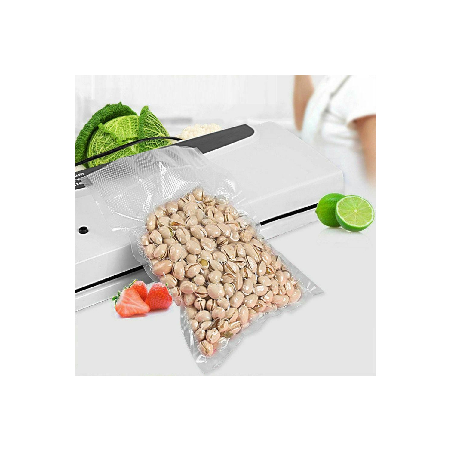 4 X Vacuum Food Sealer Roll kitchen Storage Bag 5 m X 28 cm Heat Grade