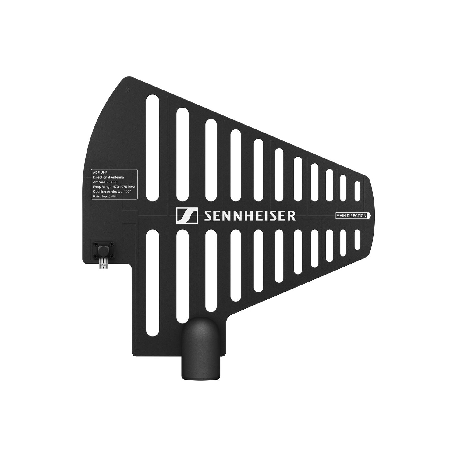 Antenne plate externe directionnelle passive ADP UHF de Sennheiser