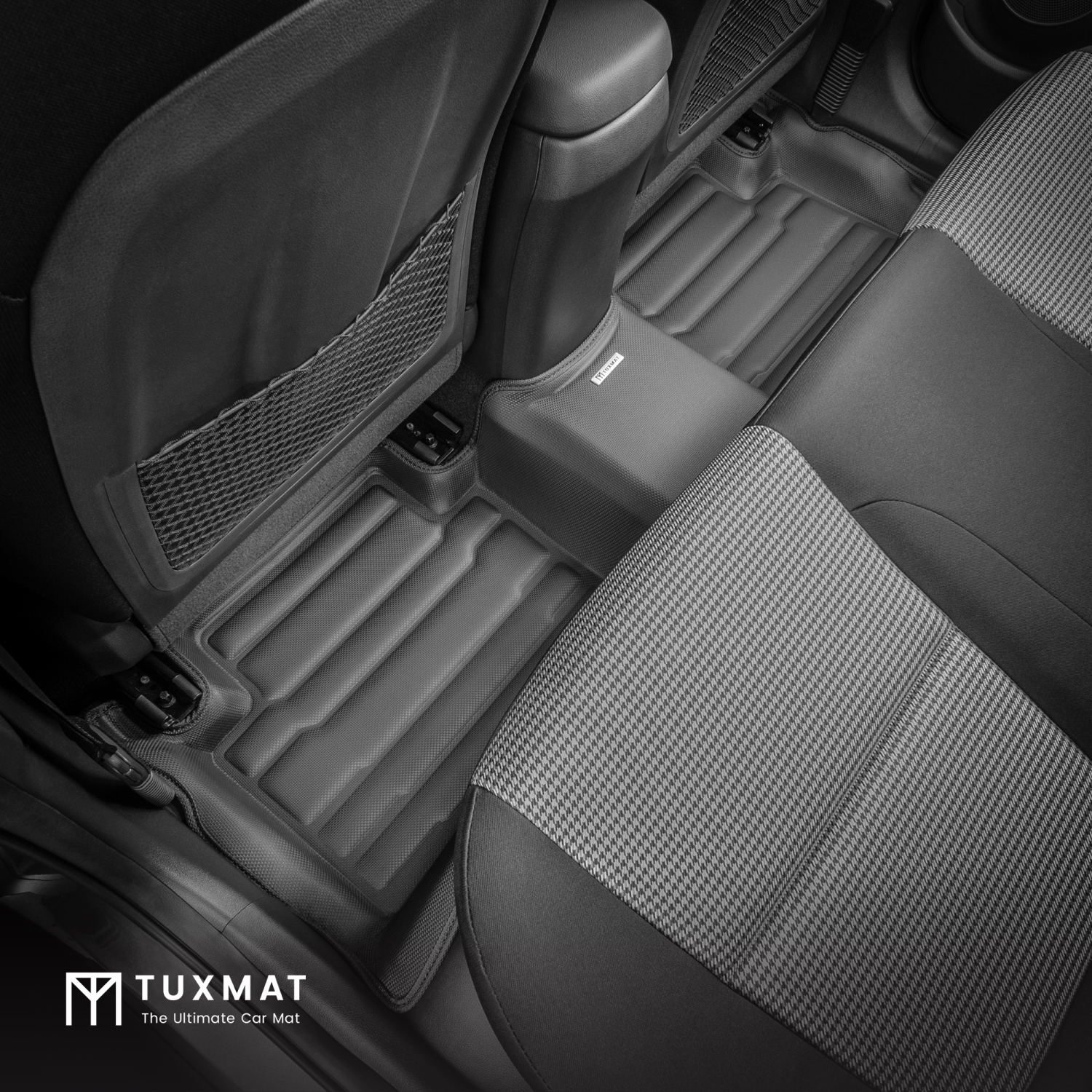 Tapis Tuxmat sur mesure pour les modèles Hyundai Kona 2018-2022 – Couverture maximale, toutes saisons, mesure au laser – Ensemble complet comprend