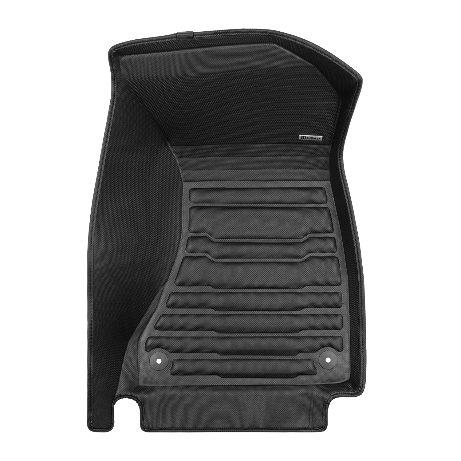 TuxMat - For Audi A4 2017-2025 Models - Custom Car Mats - Maximum Coverage, All Weather, Laser Measured - This Full Set Includes 1st and 2nd Rows