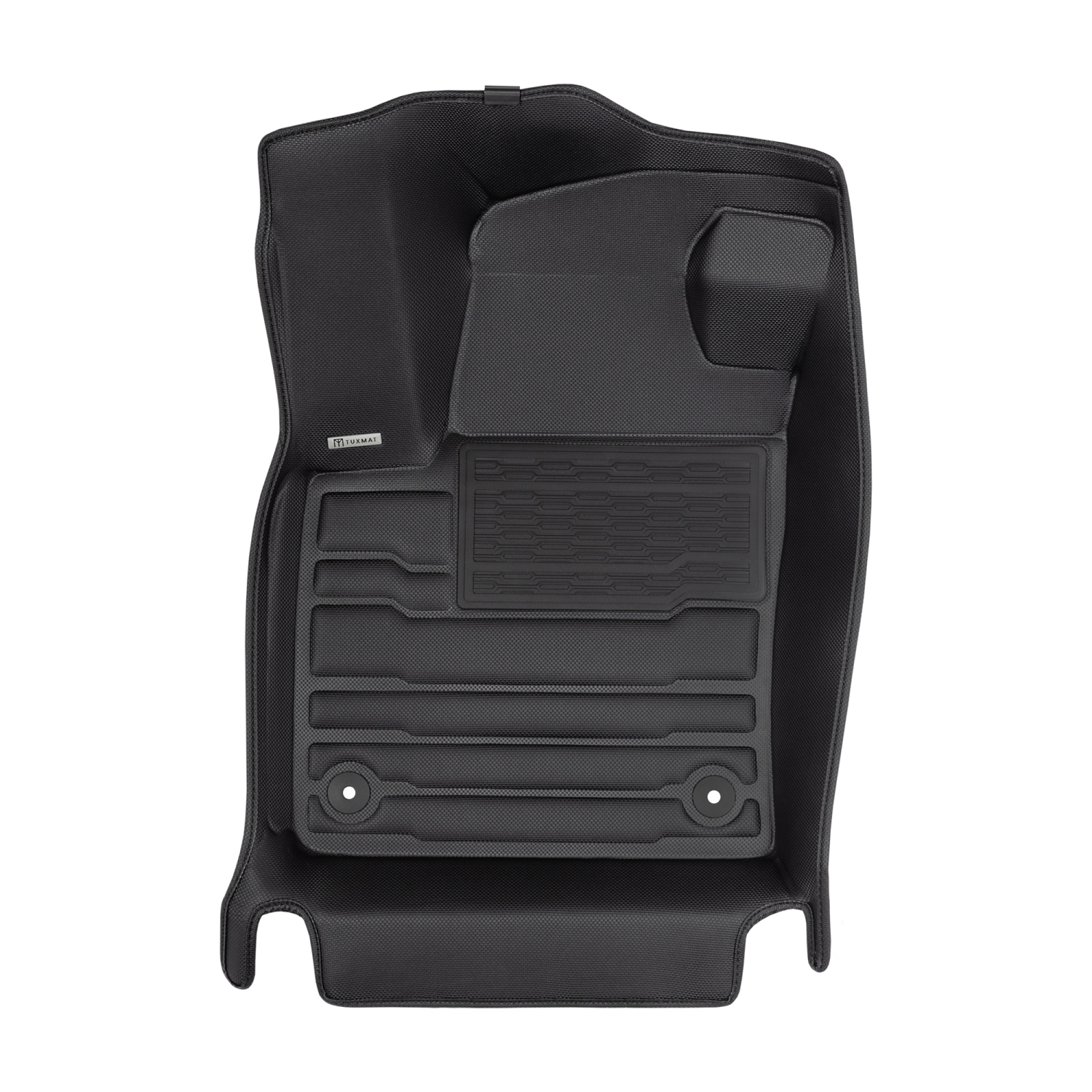 TuxMat - Pour modèles 7 places Atlas 2018-2026 de Volkswagen - Tapis d'auto sur mesure - Couverture maximale, toutes saisons, mesurée au laser - Cet