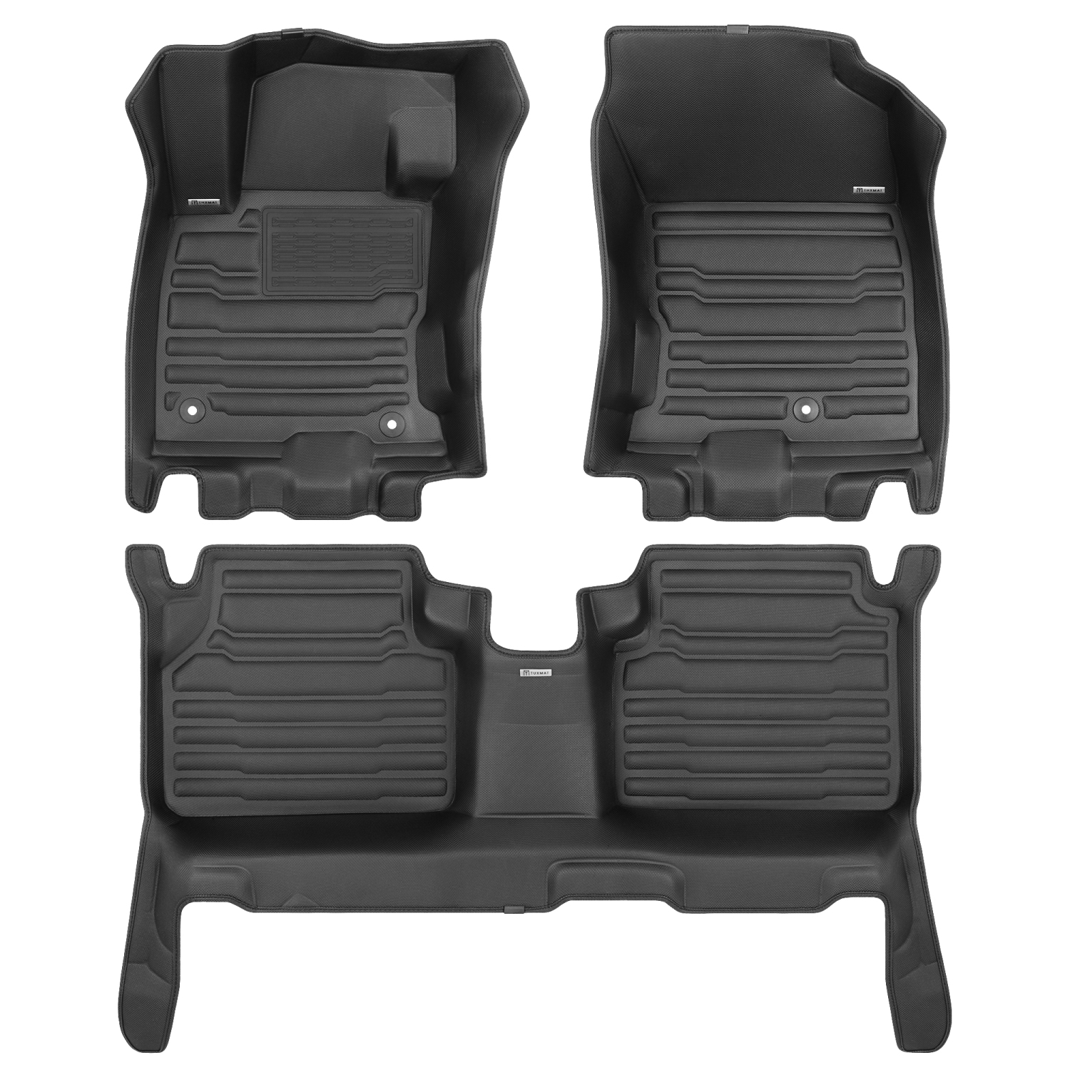Tuxmat - pour Ford Escape Hybrid 2020-2025 modèles - Tapis de voiture personnalisé - Couverture maximale, toutes saisons, laser mesuré - cet ensemble
