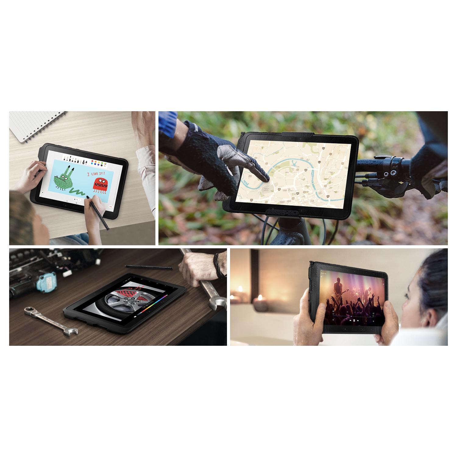 TABLET Samsung Galaxy Tab Active Pro - tablet - Android - 64 GB - 10.1" - 3G, 4G