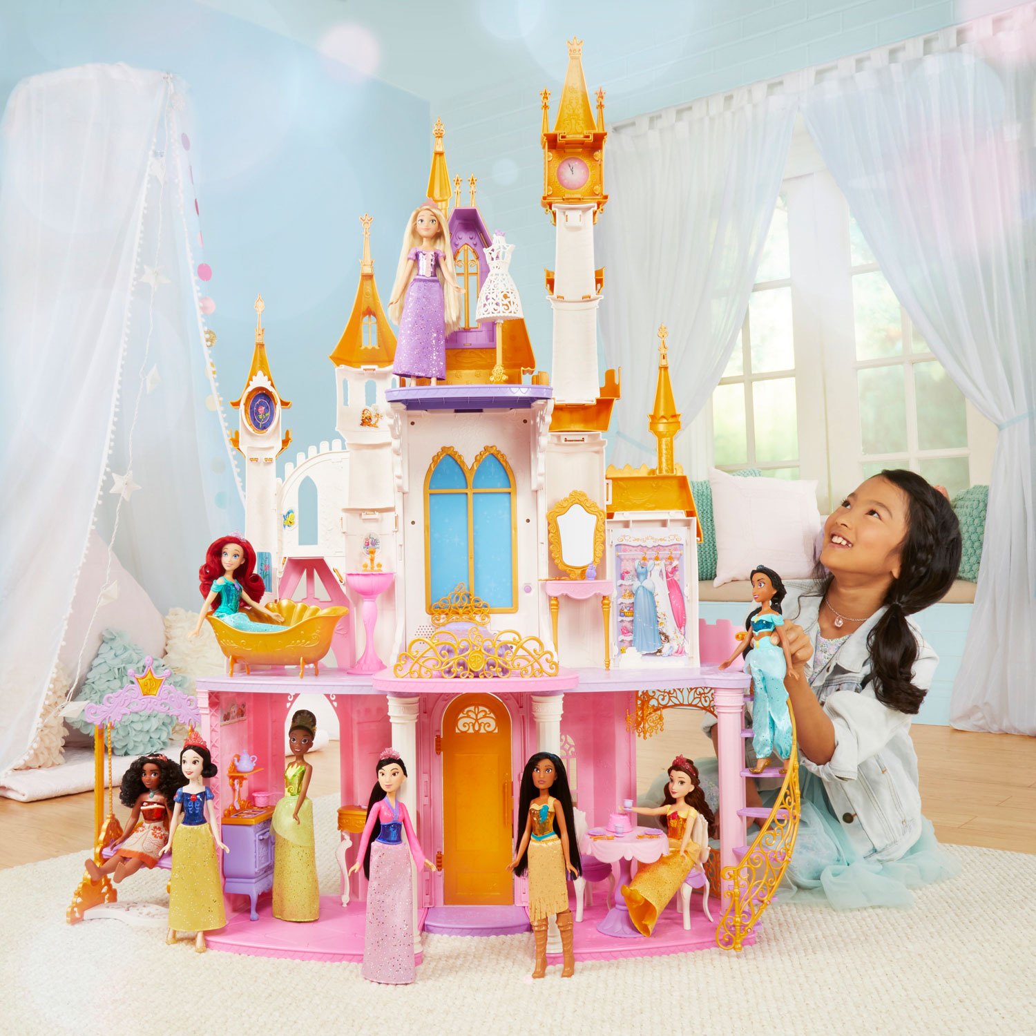 Château royal des princesses Disney de Hasbro