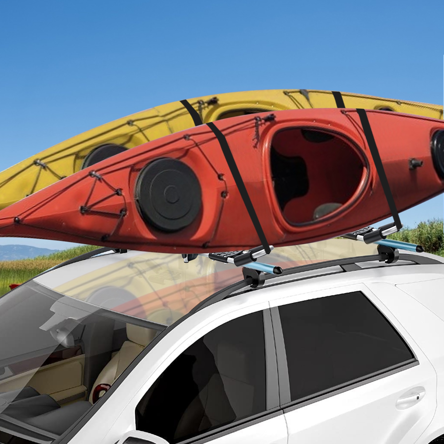 Thule DockGrip Kayak Rack Horizontal 48 OFF