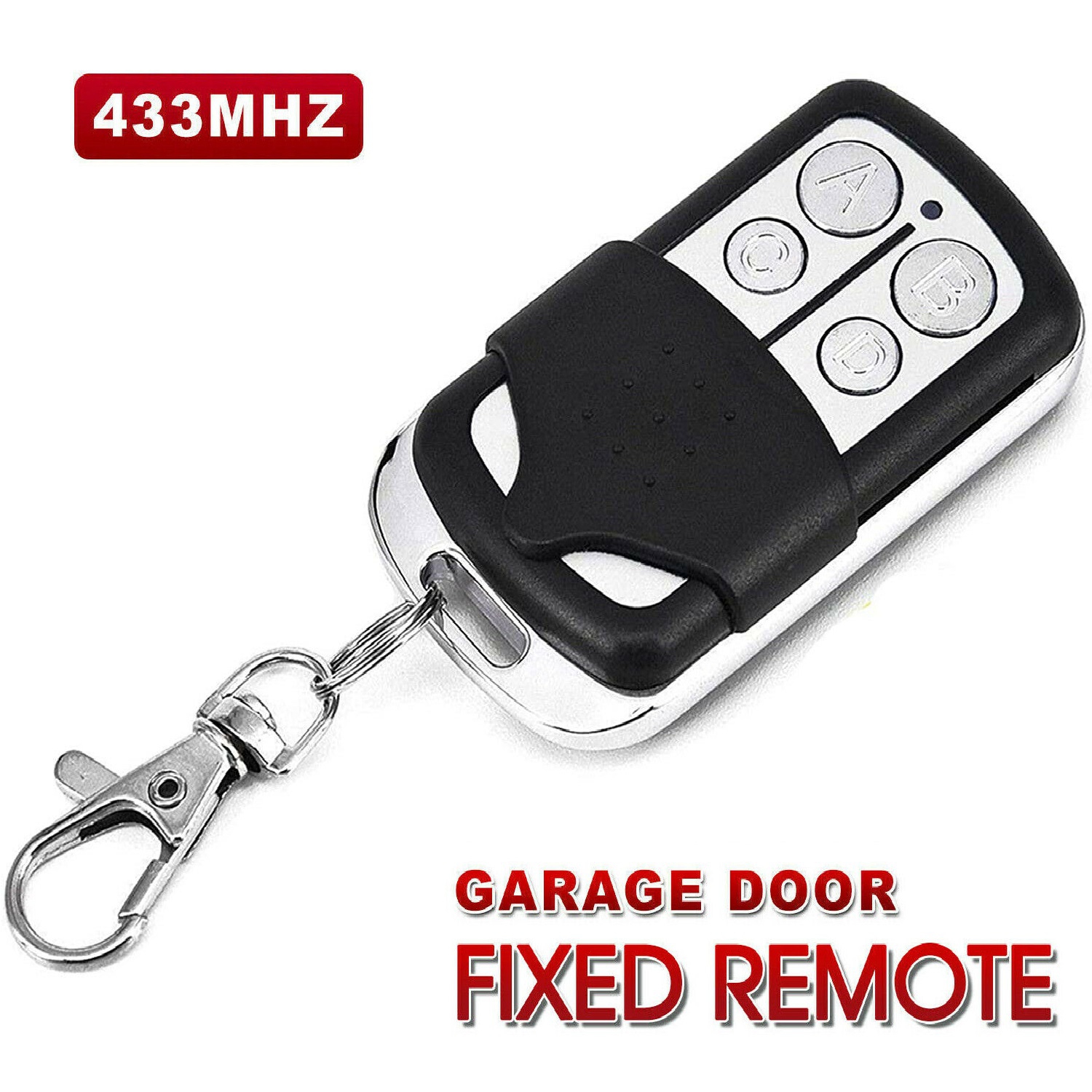 ISTAR Electric Cloning Universal Gate Garage Door Opener Remote Control Fob 433mhz Replacement Key Fob
