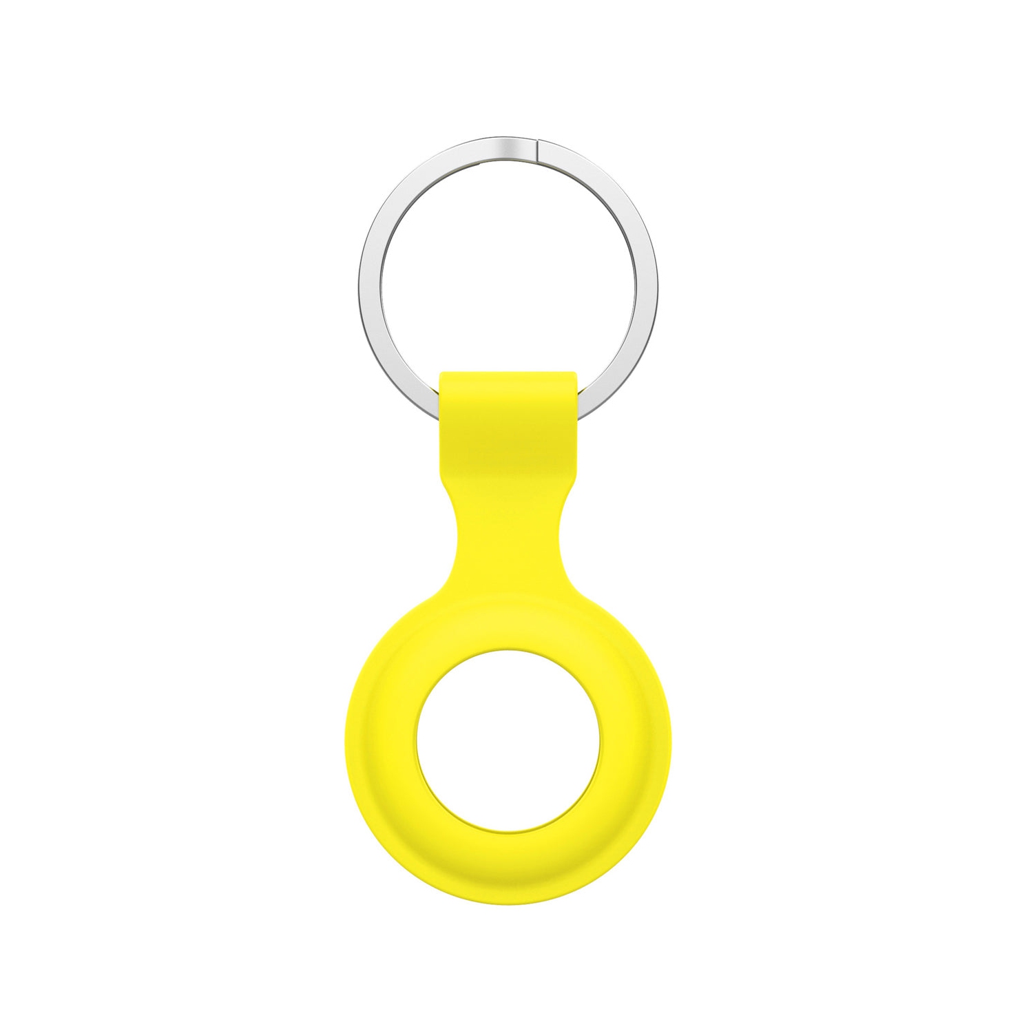 PANDACO Yellow Keyring Case for Apple AirTag
