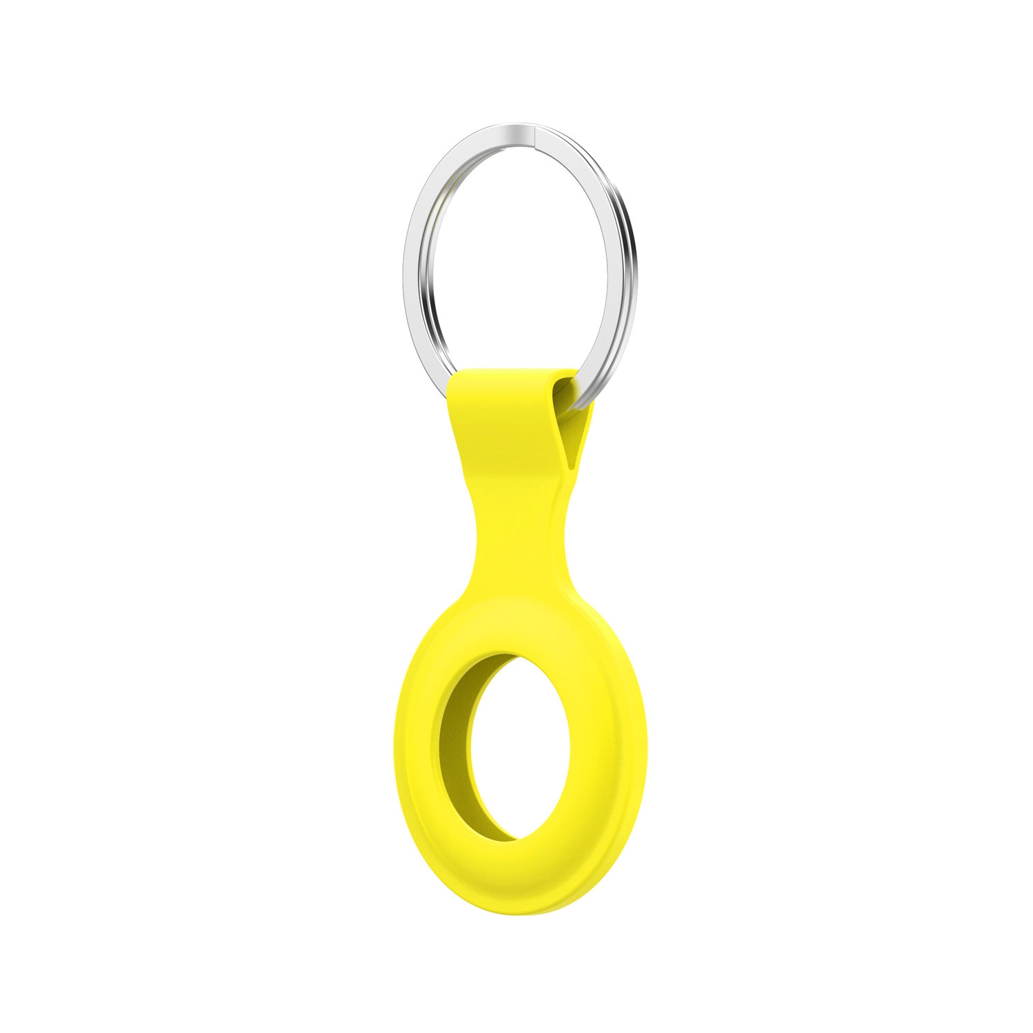 PANDACO Yellow Keyring Case for Apple AirTag