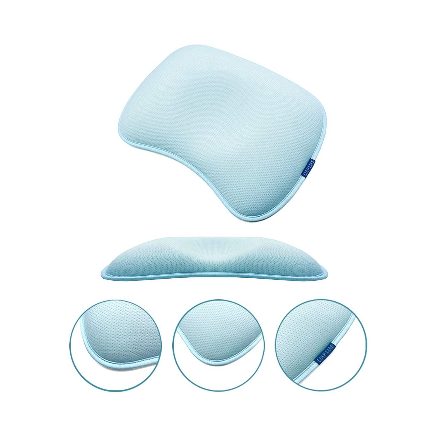 Baby Pillow for Newborn Infant Flat Head Baby Pillow for Sleeping Baby Head Shaping Pillow for 0-12 Months Newborn Head Shaping Pillow Washable Corn