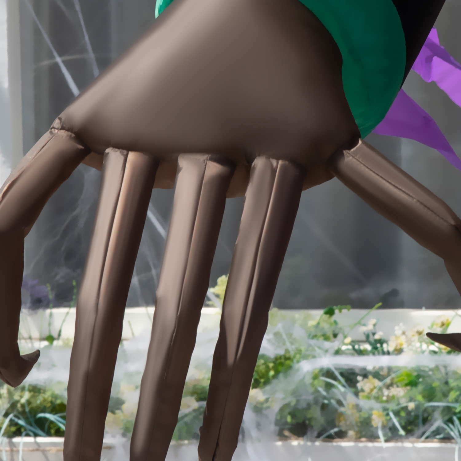 HOMCOM – Pumpkin Reaper, décoration d’Halloween gonflable 7&nbsp;pi, écran de jardin à DEL avec lumières pour le jardin, la fête, les fêtes