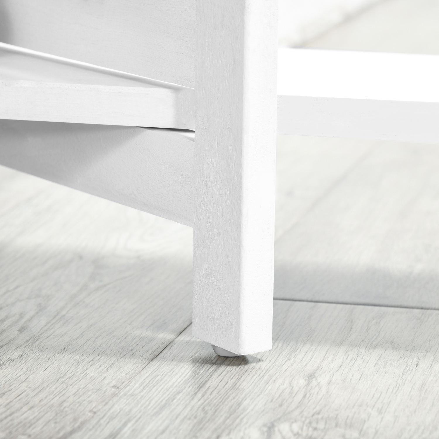 HOMCOM 4 Panel Room Divider with Display Shelf, 5.6 FT Folding Privacy Screen, Portable Freestanding Partition Wall Divider for Home Office, White