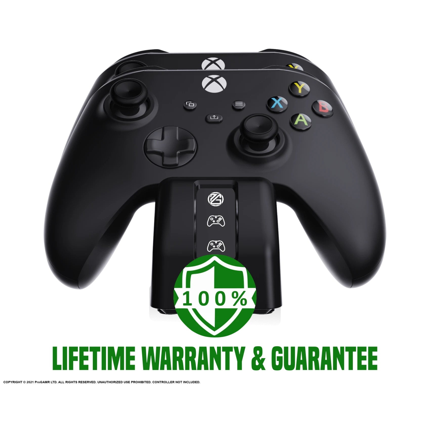 Produits ProGAMR Xbox double station de chargement avec 2 batteries supplémentaires pour manettes Xbox Series X/S + Elite [Accessoires Xbox Series