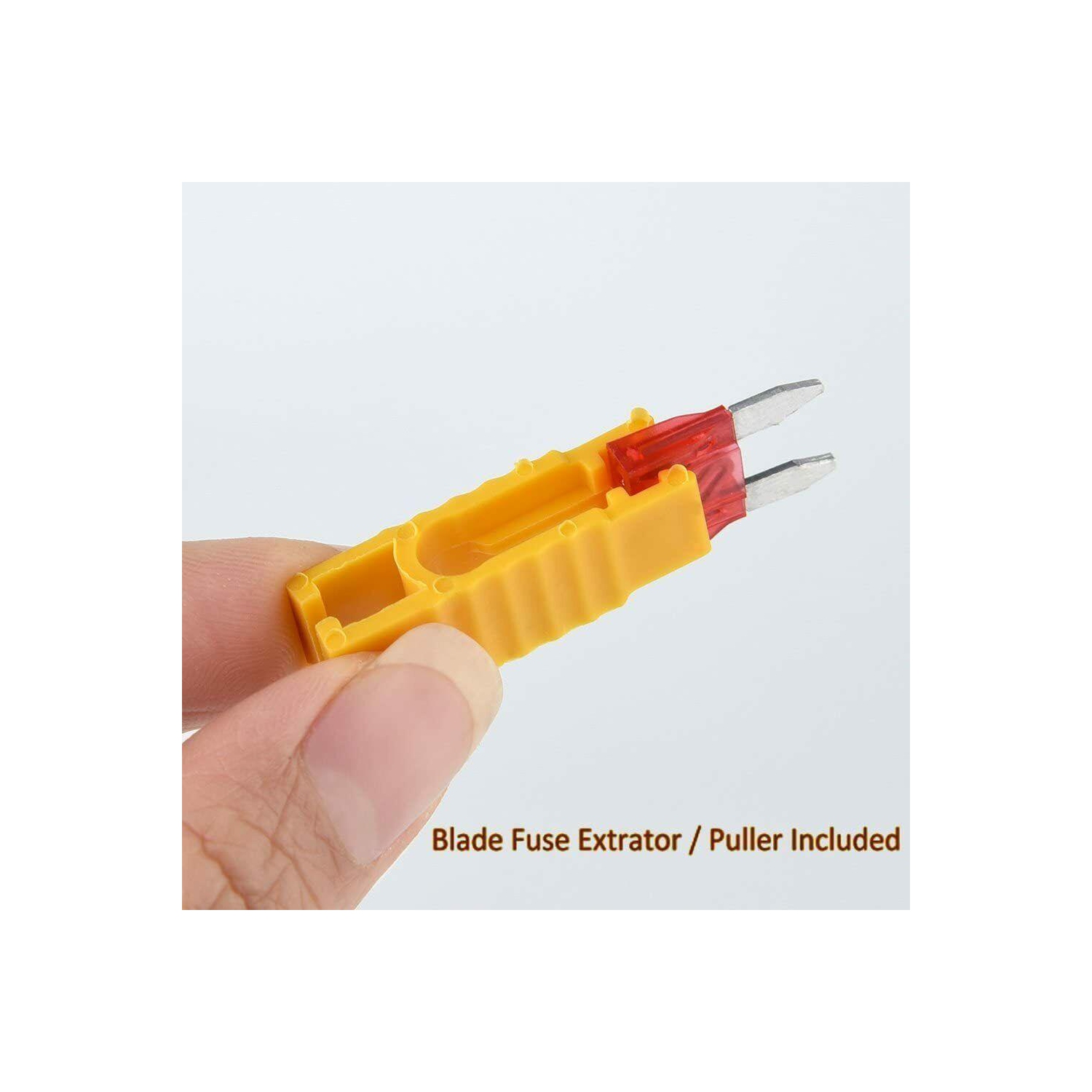 120PCS Mini Car Fuses Blade Fuse for Auto Car Truck 5A/10A/ 15A/ 20A/ 25A/ 30A