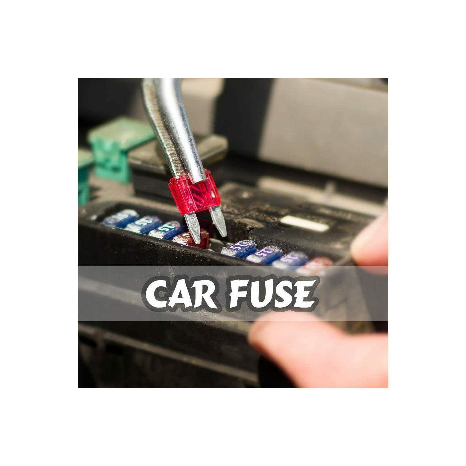 120PCS Mini Car Fuses Blade Fuse for Auto Car Truck 5A/10A/ 15A/ 20A/ 25A/ 30A