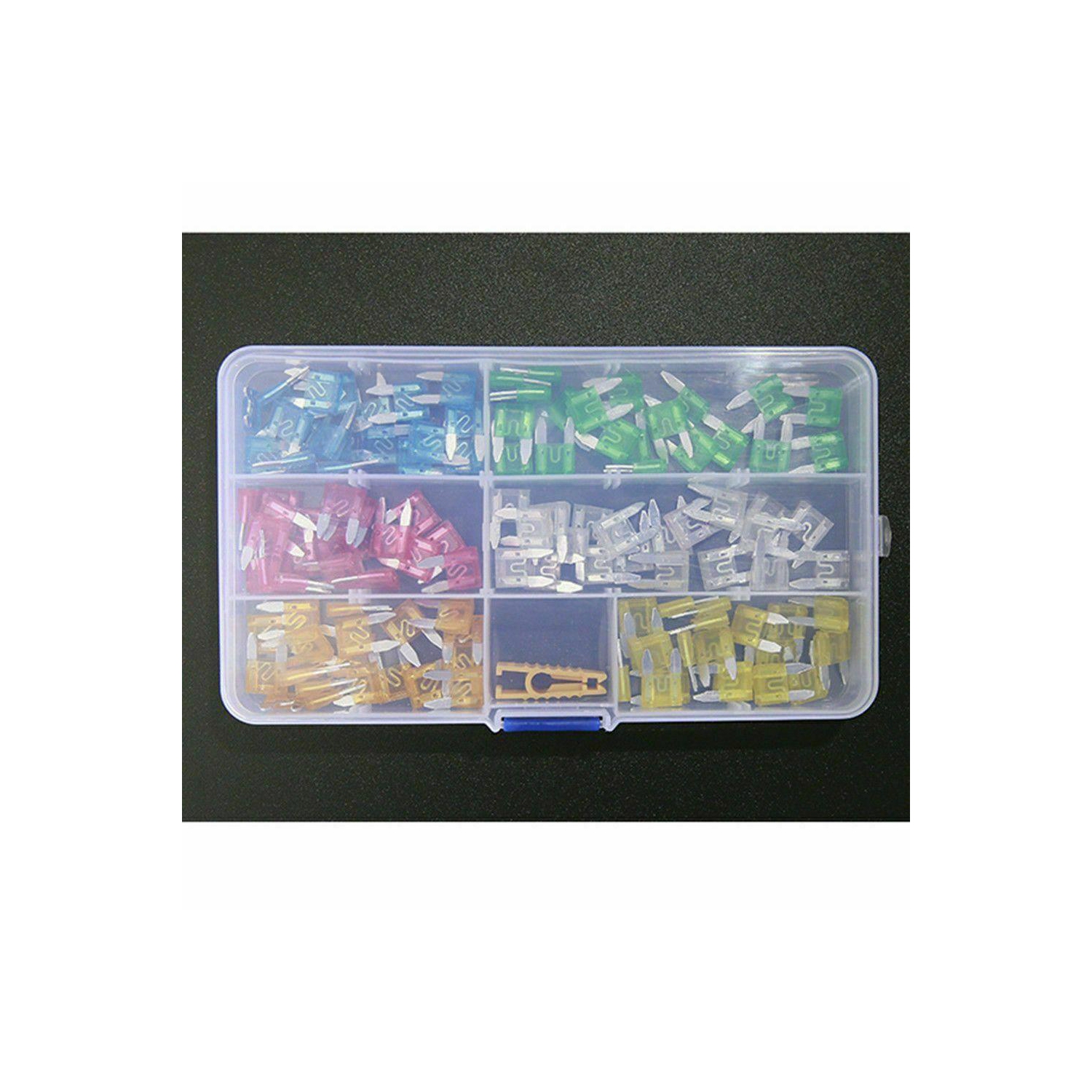 120PCS Mini Car Fuses Blade Fuse for Auto Car Truck 5A/10A/ 15A/ 20A/ 25A/ 30A