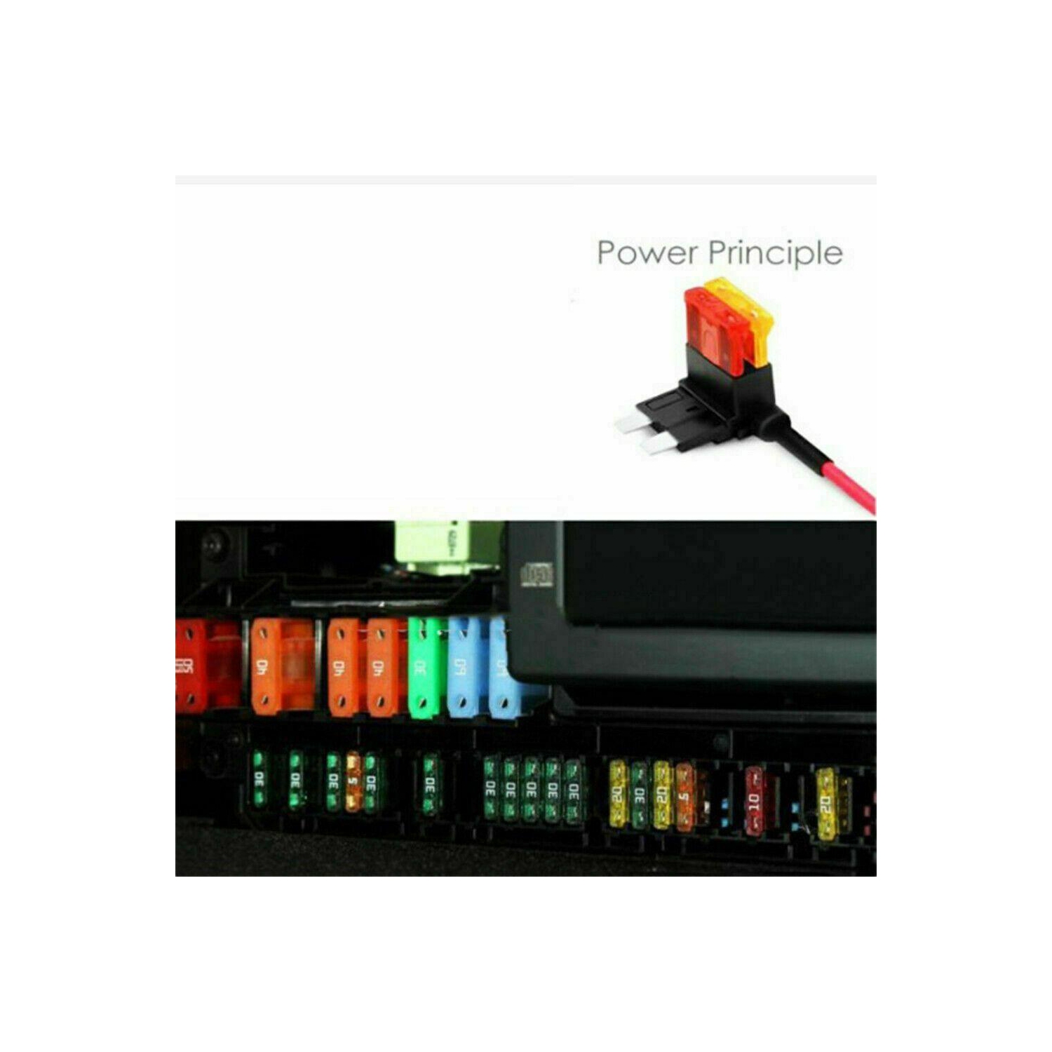 120PCS Mini Car Fuses Blade Fuse for Auto Car Truck 5A/10A/ 15A/ 20A/ 25A/ 30A