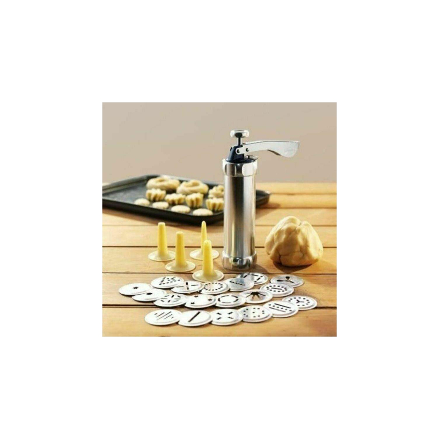 Biscuit Cookie Maker Cookie Press Machine Kit Spritz Dough Biscuits Making Tool