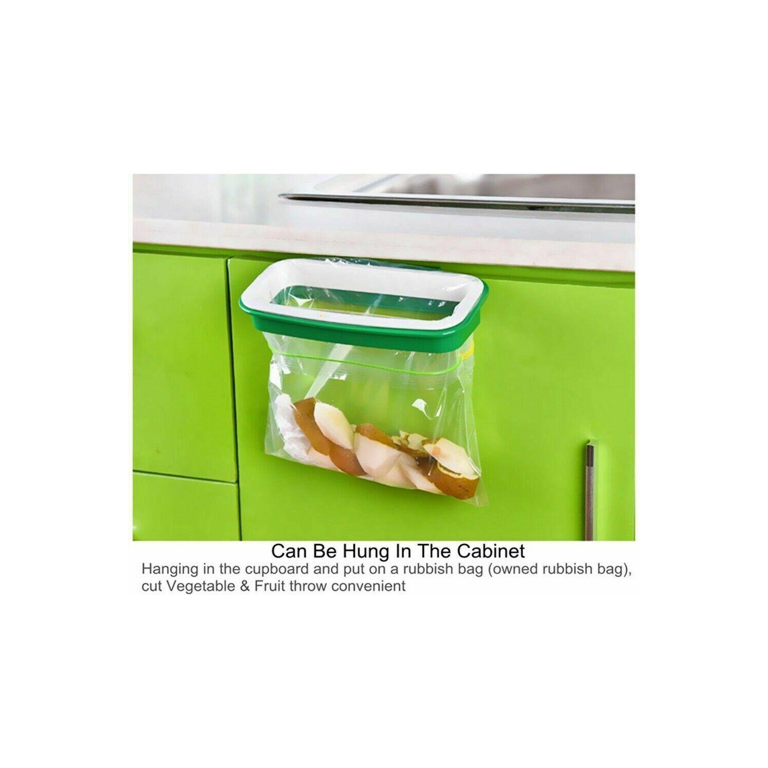 Nouveau support à sacs à ordures pour armoire de cuisine à suspendre – Support de rangement pour le hayon