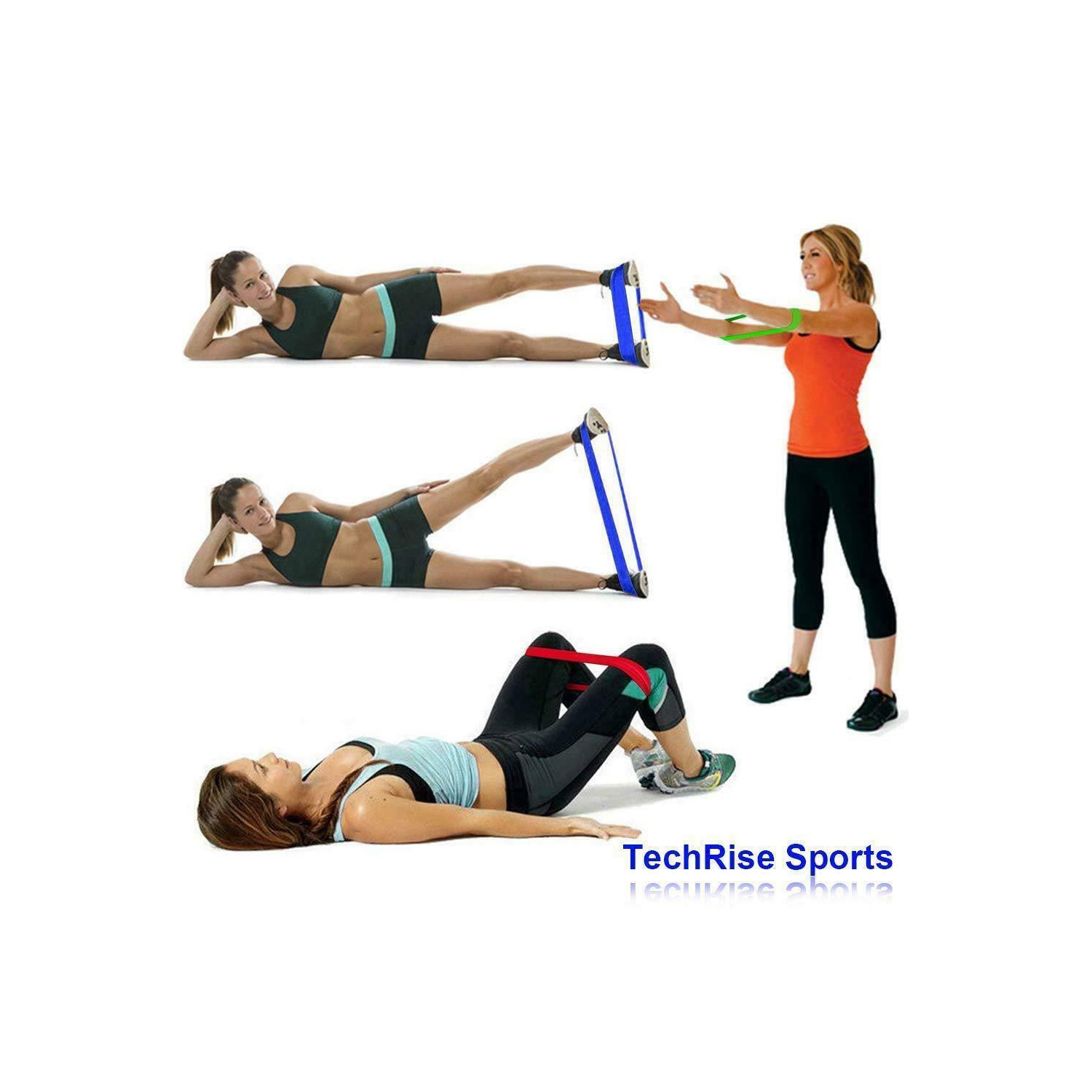 Simplifiez les bandes de résistance pour le yoga faites travailler vos muscles en 5