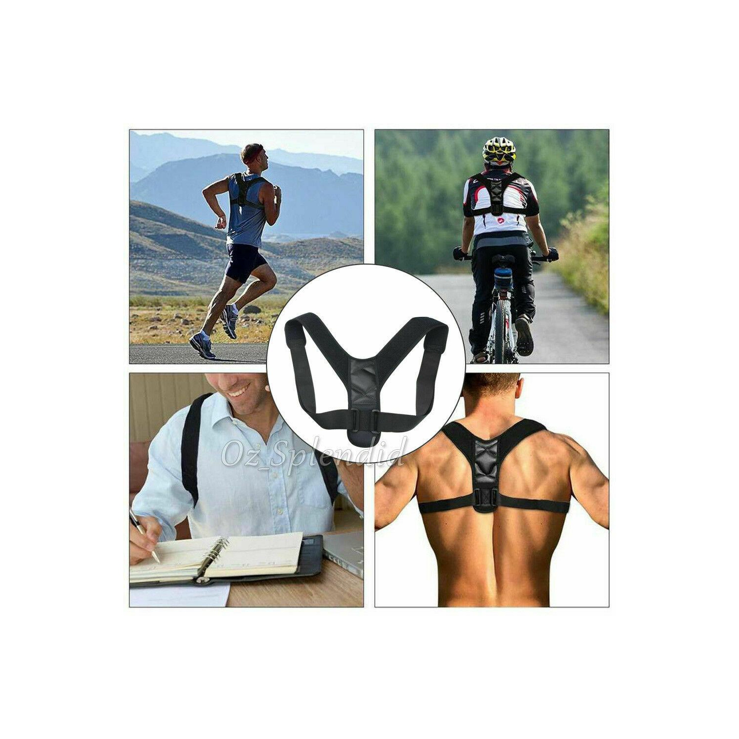 Posture Clavicle Support Corrector Back Straight Shoulders Brace Strap Correct C
