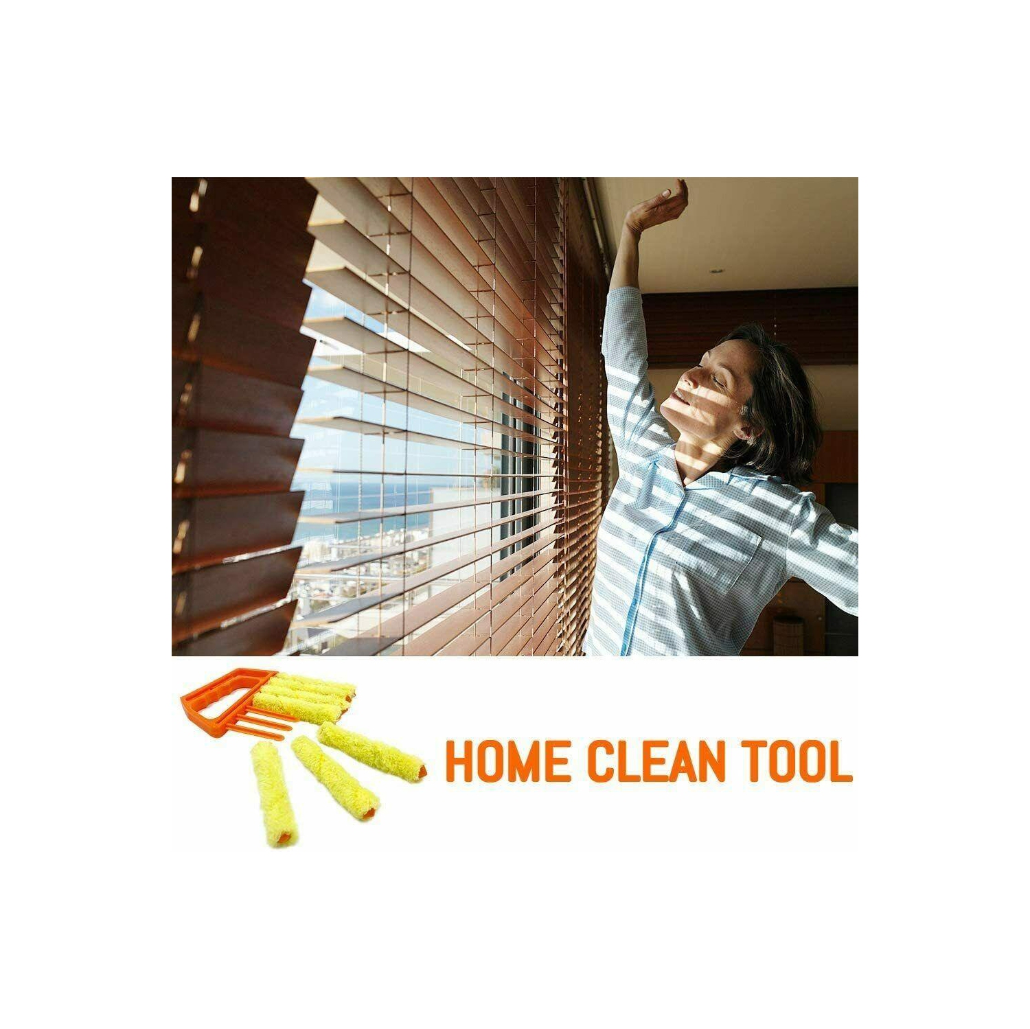 Nettoyant pour poussière d’obturateur Venetian Blind Brush en microfibre AirConditionShutter