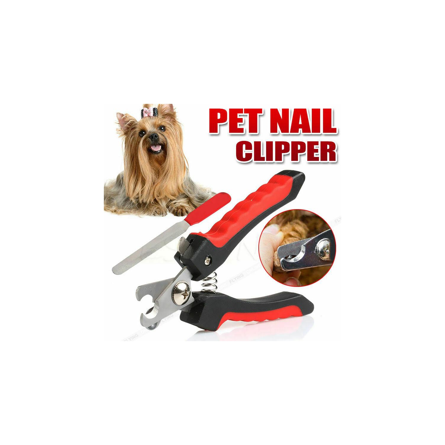 New Pet Nail Clipper Cutter Scissors Dog Cat Rabbit Toe Claw Paw Grooming Shears