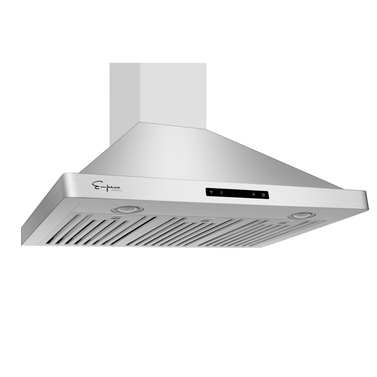 « Emporva », 30 po Hotte murale de 380 pi3/min avec conduit d’évacuation