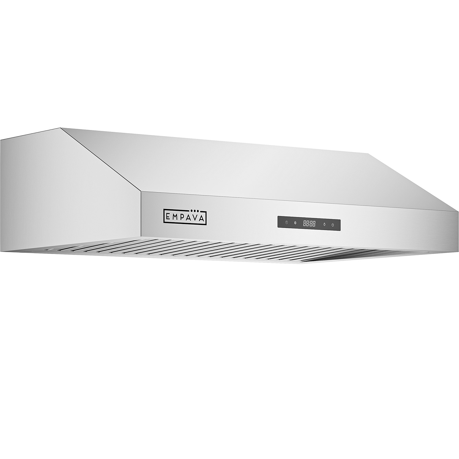 Empava 30 in. Kitchen 400 CFM Ducted Under Cabinet Range Hood with Soft Touch Controls - Sealed Aluminum Motor - Permanent Filters - LED Lights in