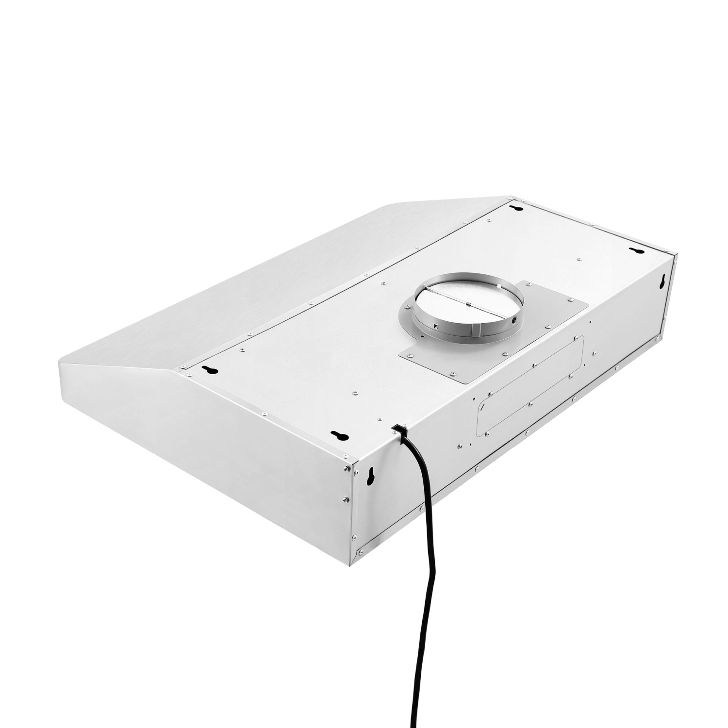 Empava 30 In. 500 CFM Ducted Under Cabinet Range Hood with Soft Touch Controls - Sealed Aluminum Motor – 4 Speeds Fans Electronic Switch