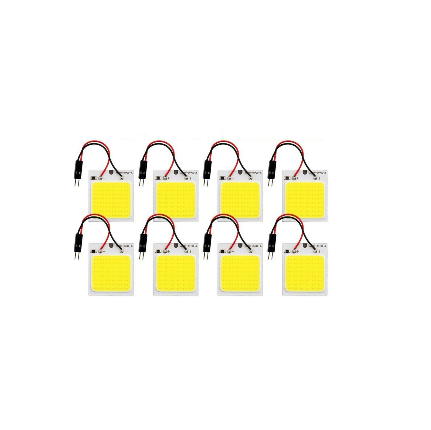 20x White 48 SMD LED T10 4W 12V Car Interior Panel Light Dome Lamp Bulb White