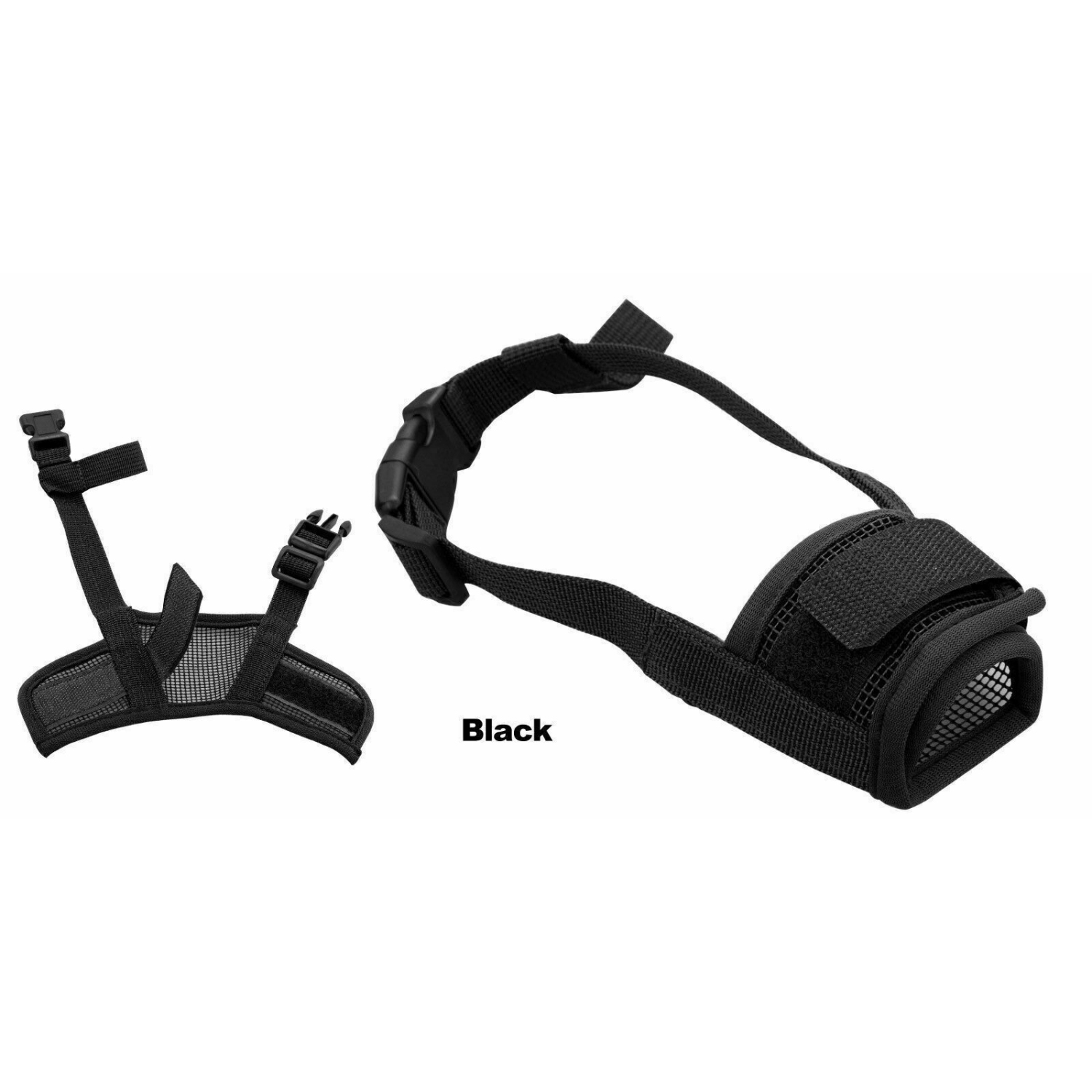 Solde de bar pour chiens animaux de compagnie en nylon souple anti-brûlage réglable anti-Barking - solde à prix réduit