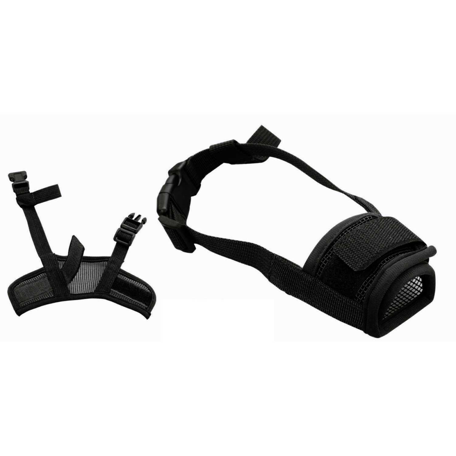 Solde de bar pour chiens animaux de compagnie en nylon souple anti-brûlage réglable anti-Barking - solde à prix réduit