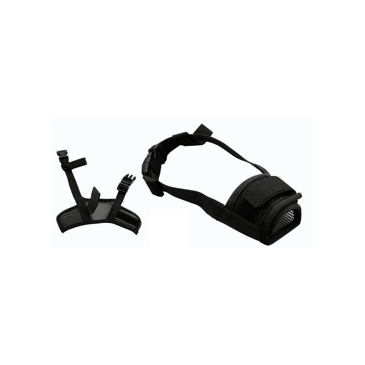 Solde de bar pour chiens animaux de compagnie en nylon souple anti-brûlage réglable anti-Barking - solde à prix réduit