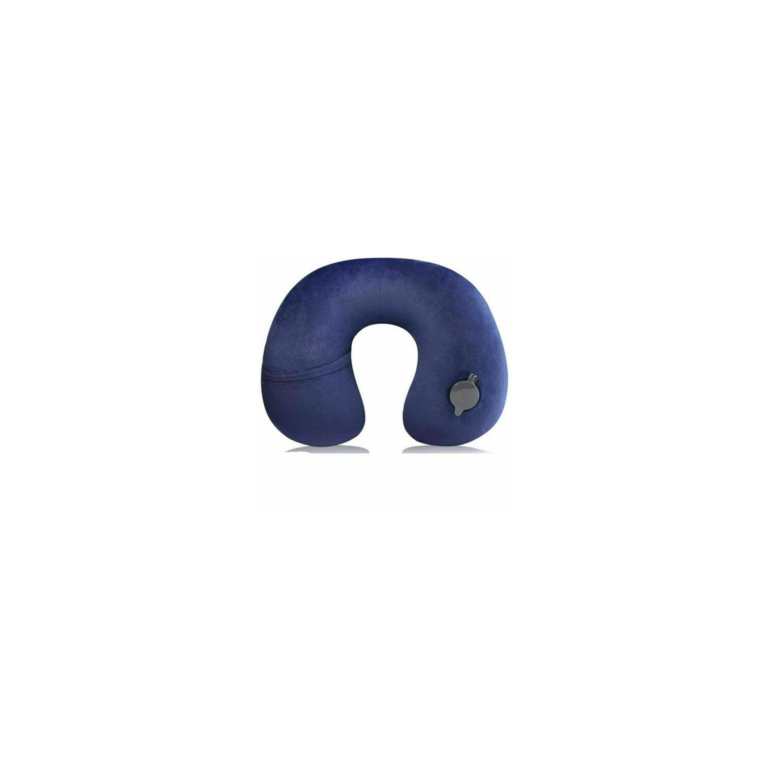 Oreiller de voyage gonflable en mousse à mémoire pour tête de cou d’avion pour adultes CA