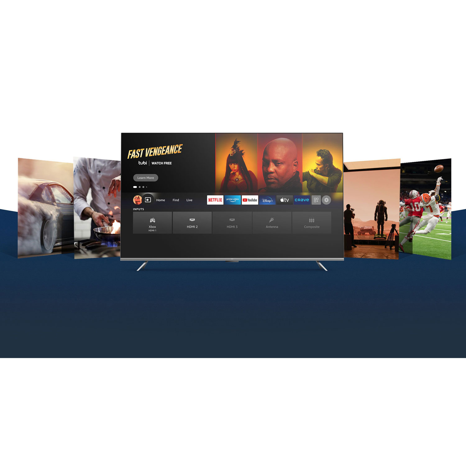Amazon Fire TV Omni 65" 4K UHD HDR LED Smart TV - 2021