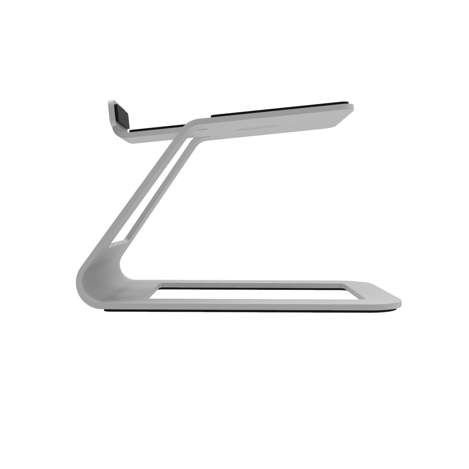 Kanto SE4 Elevated Desktop Speaker Stands for Midsize Speakers, White, Pair