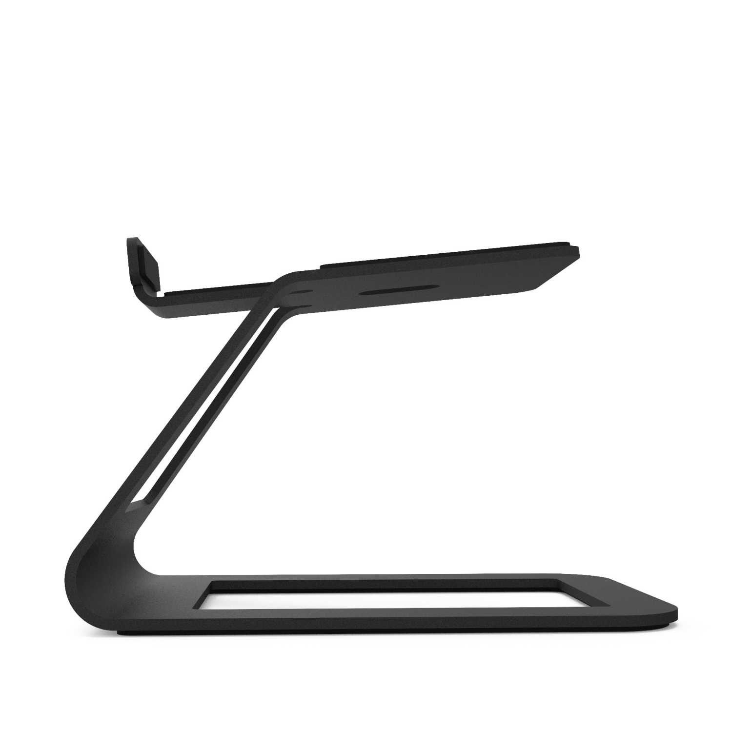 Kanto SE4 Elevated Desktop Speaker Stands for Midsize Speakers, Black, Pair