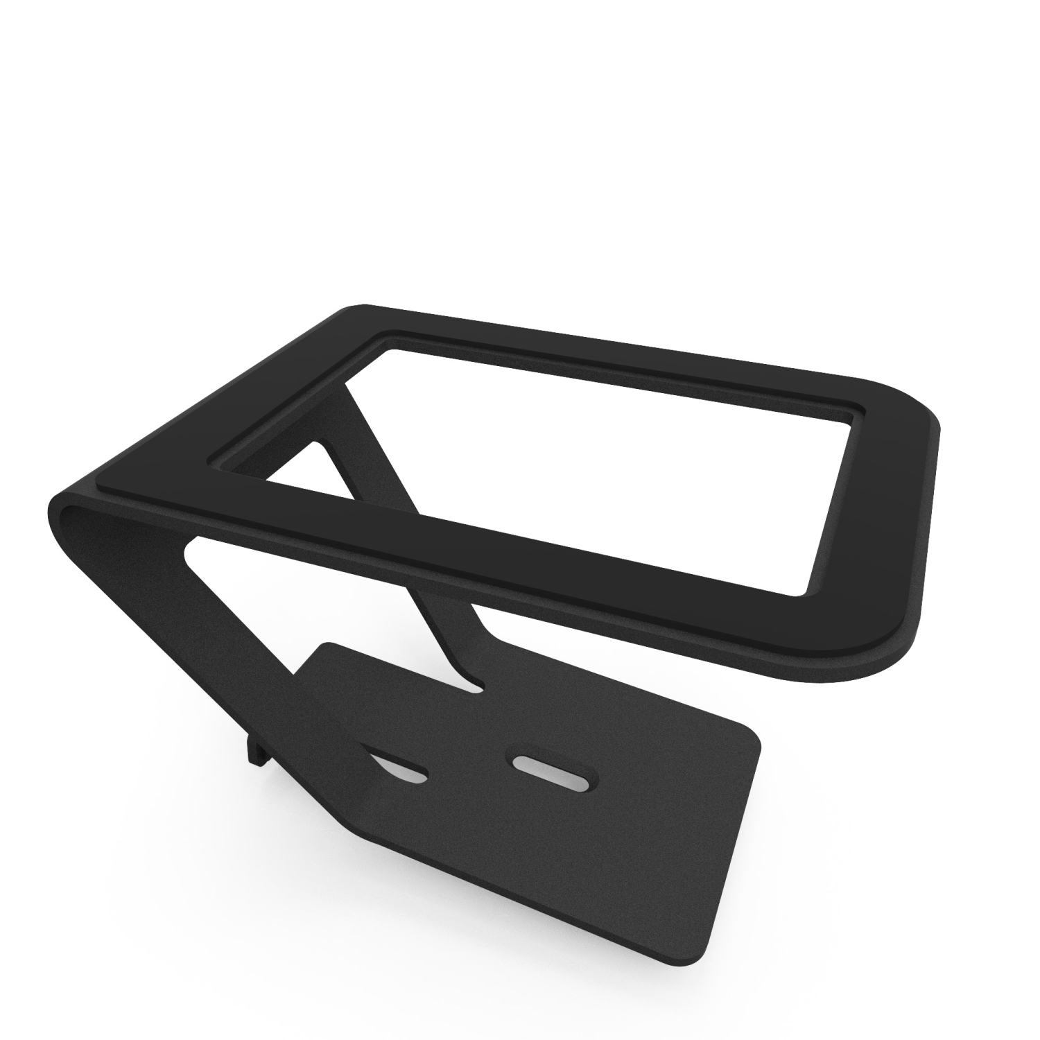 Kanto SE4 Elevated Desktop Speaker Stands for Midsize Speakers, Black, Pair