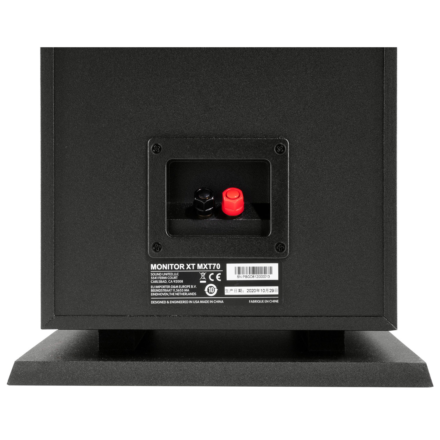 Haut-parleur colonne de 200 W Monitor XT70 de Polk Audio - Unité - Noir minuit