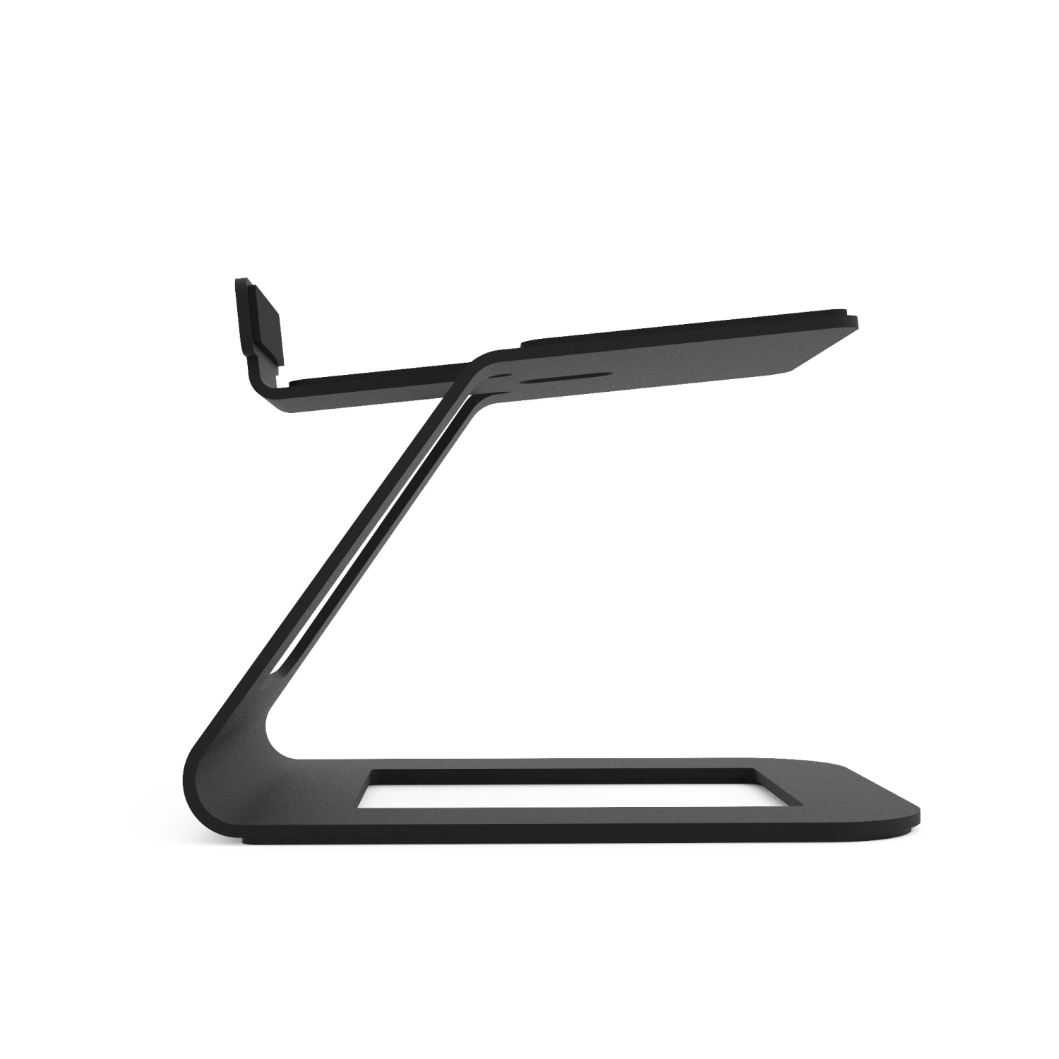 Kanto SE6 Elevated Desktop Speaker Stands for Large Speakers, Black, Pair