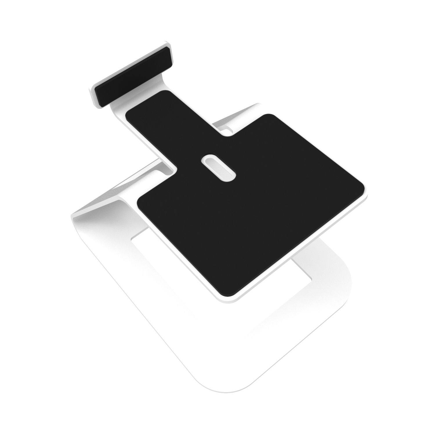 Kanto SE6 Elevated Desktop Speaker Stands for Large Speakers, White, Pair